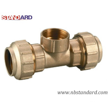 Brass Screw Fitting/Male Tee/Brass Compression Fitting for PPR Pipe